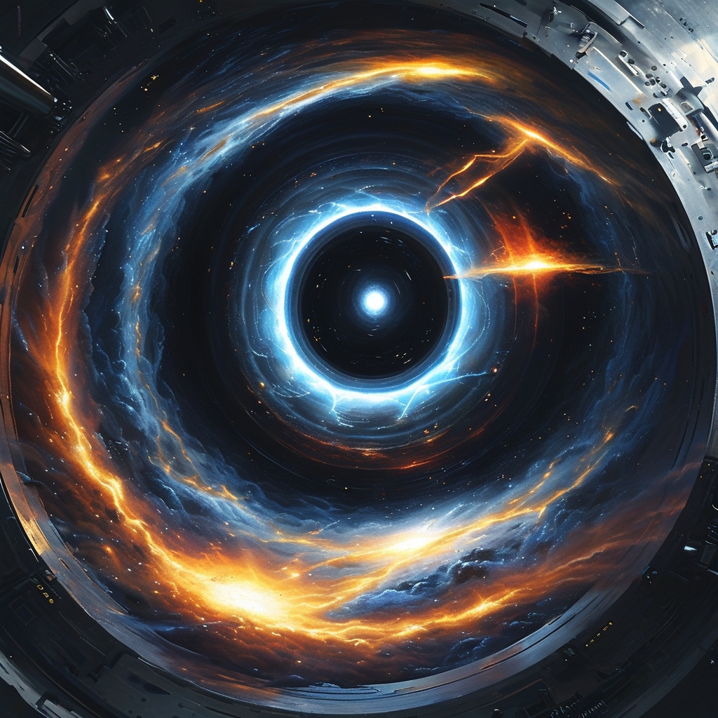 黑洞加速器：探索宇宙能量的星际引擎